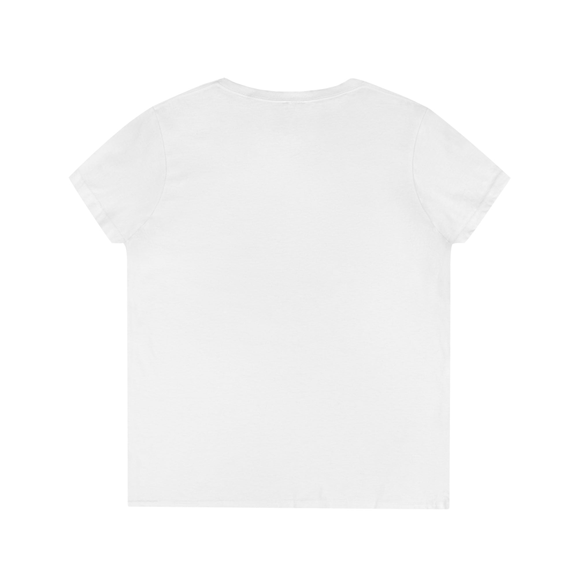 Daz It, Daz All-Ladies' V-Neck T-Shirt (Pink Lip Logo)