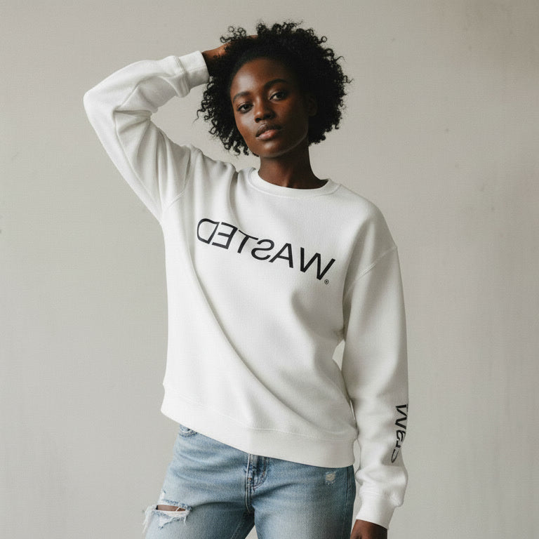 WASTED Sweatshirt (white)