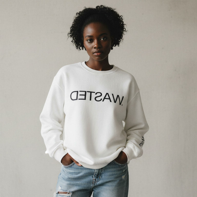 WASTED Sweatshirt (white)