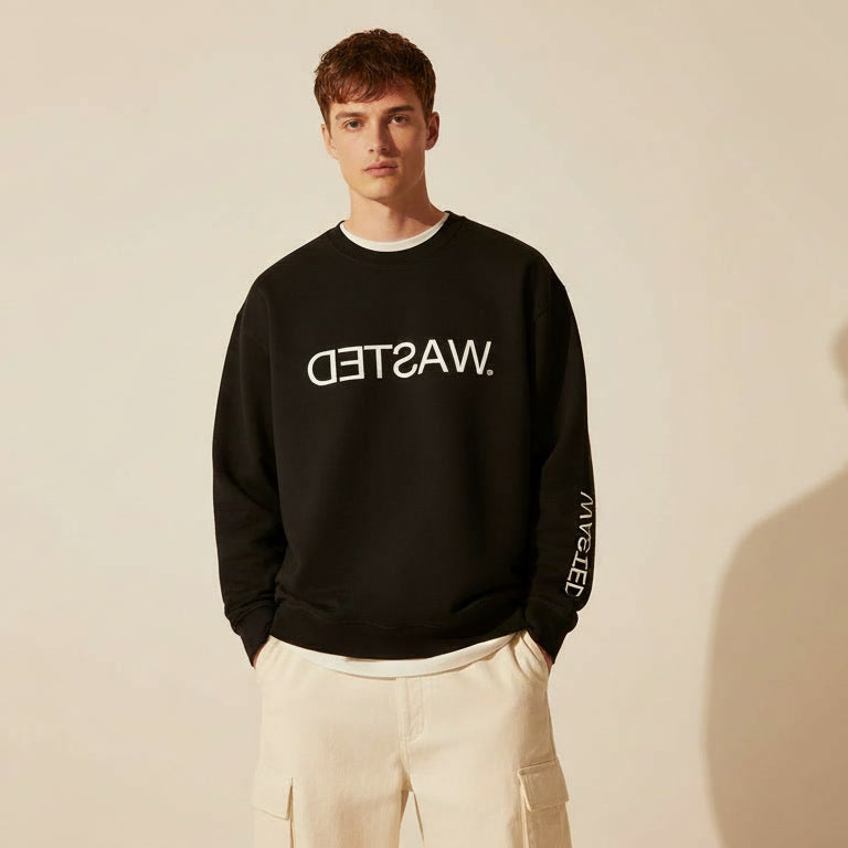 WASTED Sweatshirt (black)