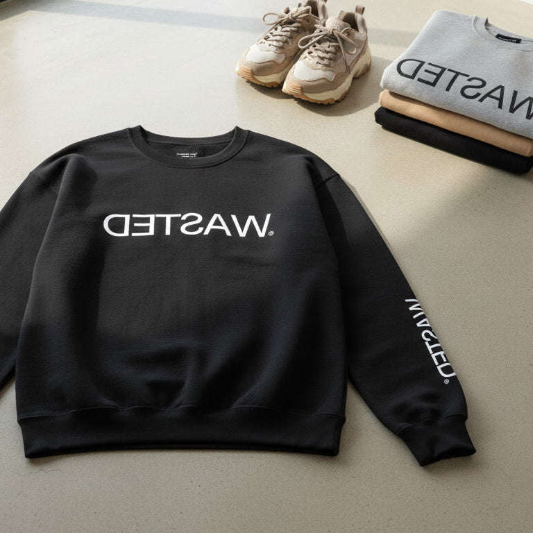 WASTED Sweatshirt (black)