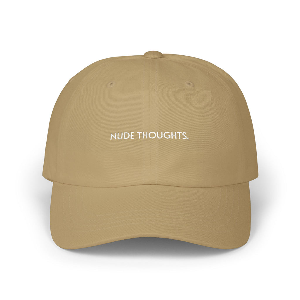 NUDE THOUGHTS. | Classic Dad Cap