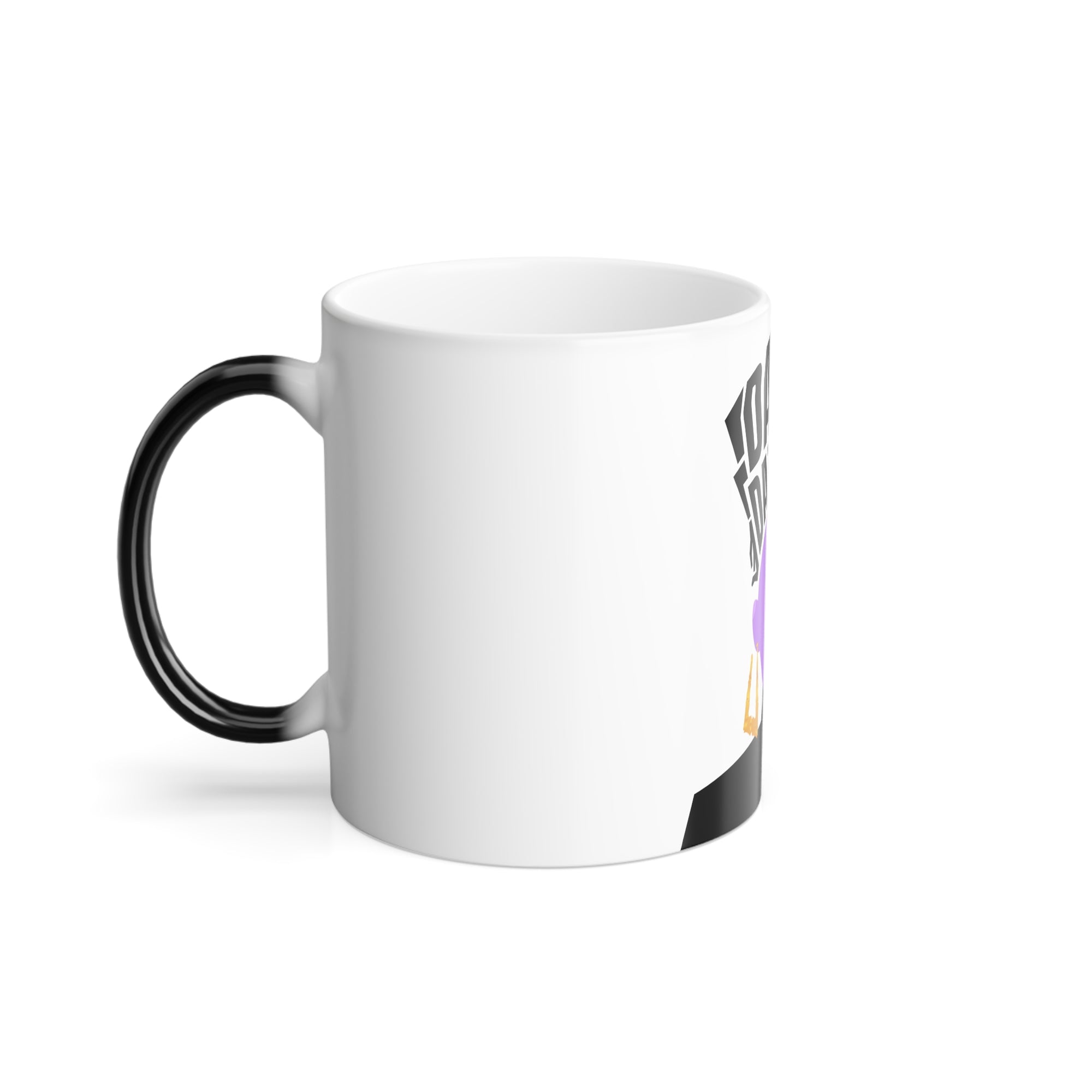 Color Morphing Daz Mug, 11oz (Orange Lip Logo)