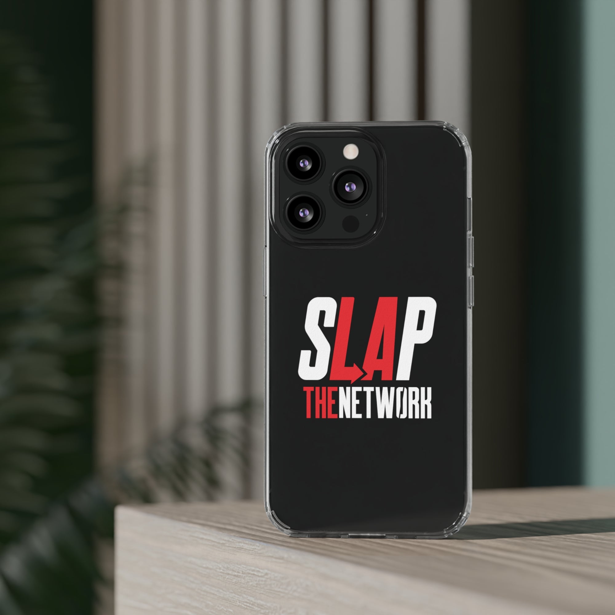 SLAP the Network Phone Cases - Clear Transparent
