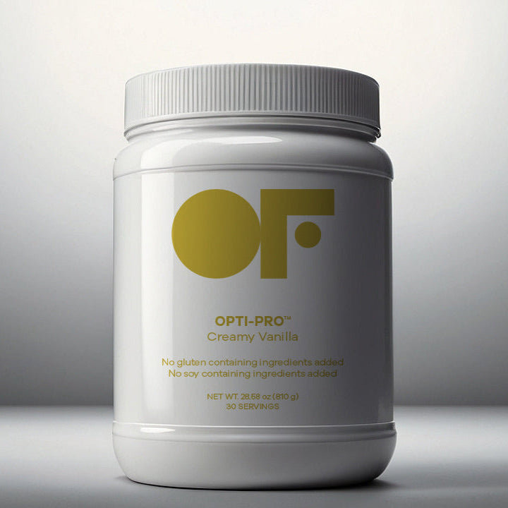 OptiFIT OF - Opti Pro - CREAMY VANILLA VEGAN PROTEIN (600G)