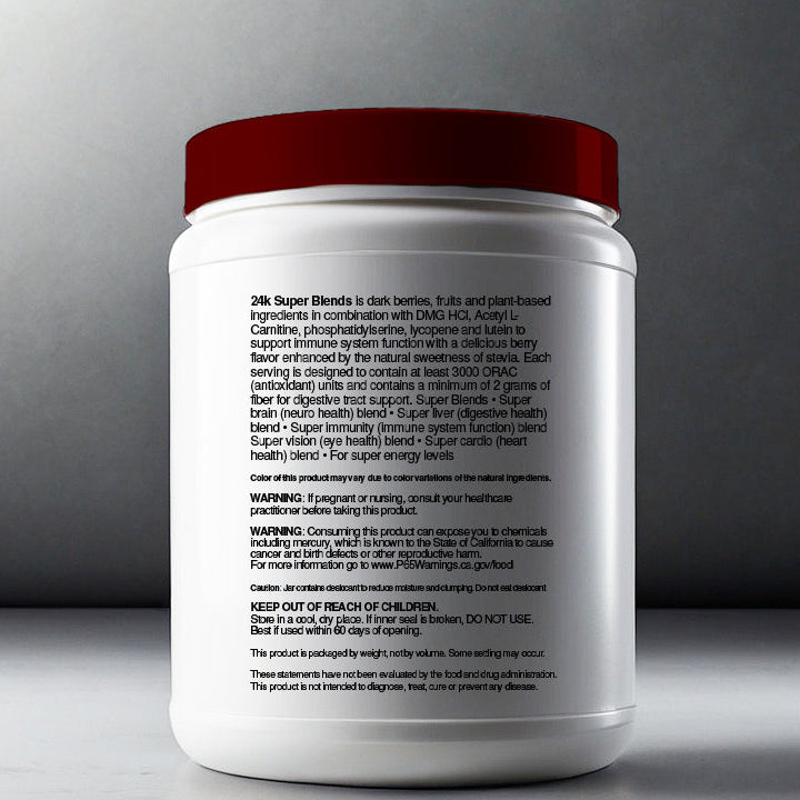 24k Wellness - SUPER BLENDS (Overall Health)