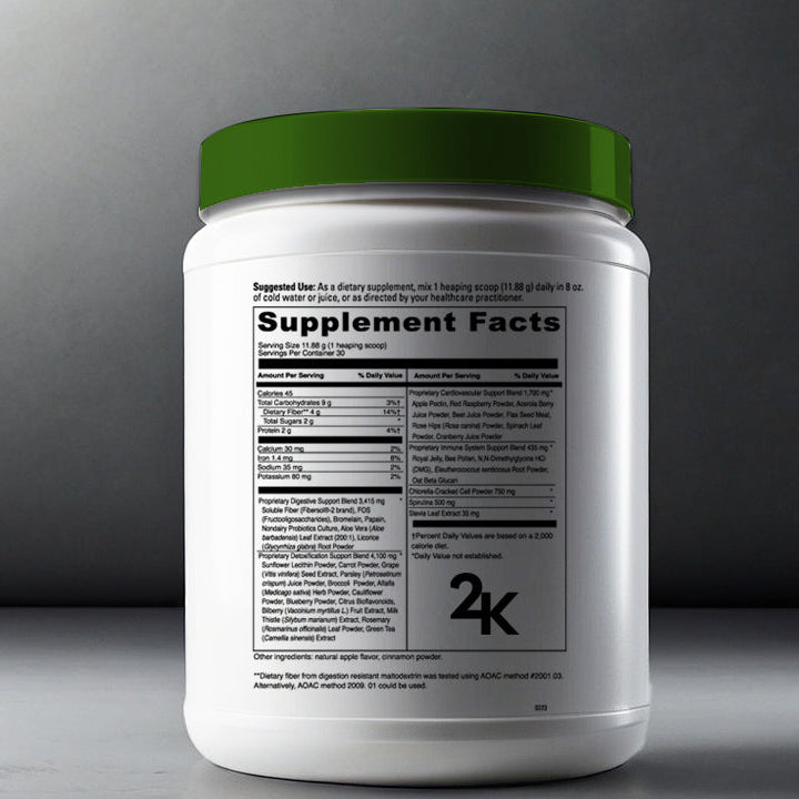 24k Wellness -  SUPER GREENS  (Detox)