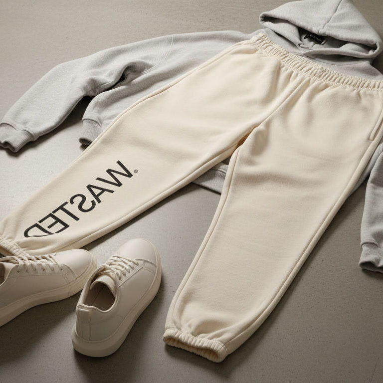 WASTED Sweatpants (cream)