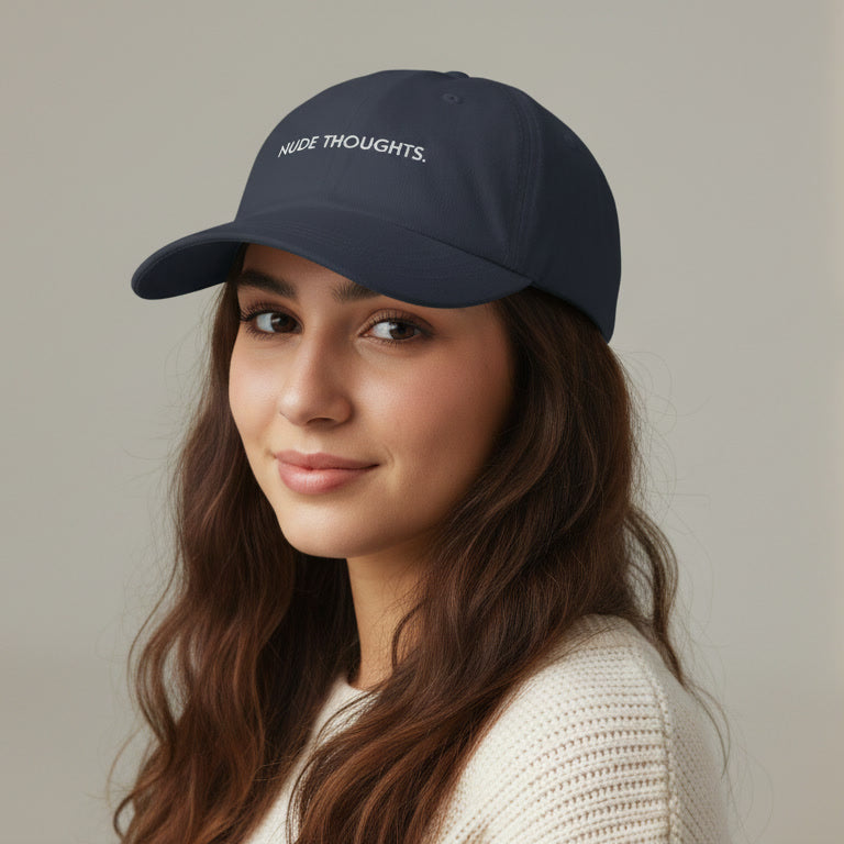 NUDE THOUGHTS. | Classic Dad Cap